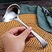 HSTYAIG Kitchen Stainless Steel Saucier Drizzle Spoon Mint Sauce Ladle Sauce with Spout (Drizzle Spoon)