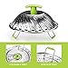 Vegetable Steamer Basket Stainless Steel Food Steamer Veggie Steamer Insert with Extendable Handle, Cooking Steamer Expandable to Fit Various Size Pot (7