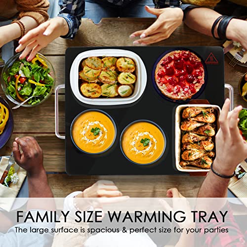 Artestia Electric Warming Trays for Food, Food Tray Warmer for Parties