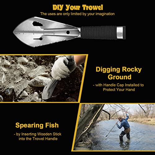Yeacool Backpacking Shovel, Camping Hand Trowel, Lightweight Hiking
