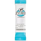 G Zero Thirst Quencher Powder Packets, 0.10 oz Individual Packets (40 Count) (Freeze)