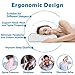 GREHOME Memory Foam Pillow, Pillows for Sleeping, Cervical Pillow for Neck, Shoulder Pain, Contour Pillow for Back, Stomach, Side Sleepers with Removable Washable Pillowcase -16 x 25 x 3.5/4.7 inches