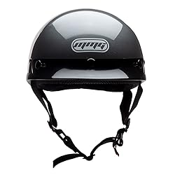 MMG Half Open Face Helmet Motorcycle Cruiser
