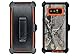 AlphaCell Cover Compatible with Samsung Galaxy Note 8 | Holster Case Series | Military Grade Protection with Carrying Belt Clip | Protective Drop-Proof Shock-Proof | Orange/Camouflage