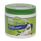 Sofn'Free Milk Protein & Olive Oil Really Deep Conditioning Treatment (16oz)