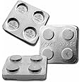 1/8 oz .999 Fine Silver - Monarch Building Block Bar - Eighth 2x2