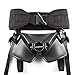 PELLOR Stand Up Offshore Fishing Gimbal Padded Fighting Belt Waist Rod Holder Shoulder Back Harness (Black) (Black, Large (Waistline: 34-50inch))