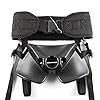 Pellor-Stand-Up-Offshore-Fishing-Gimbal-Padded-Fighting-Belt-Waist-Rod-Holder-Shoulder-Back-Harness-Black-Black-Small-Waistline-30-46inch