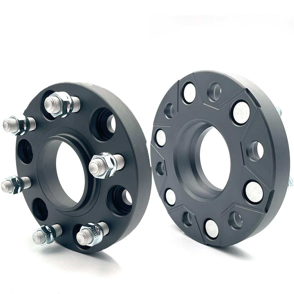 Photo 1 of LJAUTOJK 6x5.5 Wheel Spacers (35mm Thickness) 6x139.7 Wheel Adapters 78.1mm Bore 14x1.5 Studs Compatible with Chevy Silverado Cadillac Tahoe Suburban GMC Sierra Yukon Escalade Express, Pack of 2
