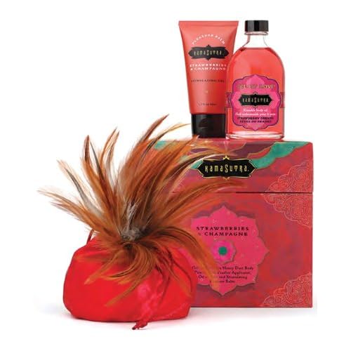 Kama Sutra Treasure Trove Box Gift Set, Strawberries & Champagne image
