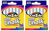 Cra-Z-art White Chalk, 2 Pack of 16 Count