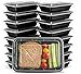 Ez Prepa [20 Pack] 28oz Single Compartment Meal Prep Containers with Lids - Food Storage Containers Bento Box, Lunch Containers, Microwavable, Freezer, and Dishwasher Safe, Food Containers primary