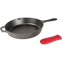 Lodge Cast-Iron Skillet L10SK3ASHH41B, 12-Inch