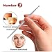 Blackhead Remover, Wewdigi 7-PCS Pimple Comedone Extractor,Blackhead Whitehead Blemish Acne Zit Removal Tool for Risk Free Nose Face (Sliver)