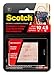 Scotch Reclosable Fasteners, Clear, 1 x 3-Inches, 2 Sets (RF9730)