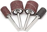 Littleduckling 104Pcs Sanding Band Drum Sleeve Set 60 120 320 Grit 1/4" 1/2" view 5