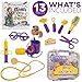 Li'l-Gen Doctor Kit for Kids, 13 Piece Kit with Toy Stethoscope Plus Case - Pretend Play for Boys and Girls Age 3+ - Includes Oliver's Day as a Doctor Book
