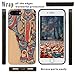 iProductsUS Elephant Phone Case Compatible with iPhone 8Plus, 7Plus, 6Plus, 6s Plus and Magnetic Mount-3D UV Printed Colorful Elephant Wood Cases,Built-in Metal Plate,TPU Protective Covers (5.5