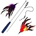 Pet Fit For Life Multi Feather Teaser and Exerciser for Cat and Kitten - Cat Toy Interactive Cat Wand primary