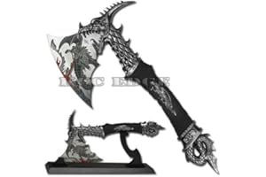 1000BLADES REYINL Snake Eye Fantasy Master Dragon Axe with Stand