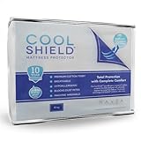 Cool Shield No Allergy Waterproof Mattress Protector - Breathable Terry Cover Protects Against Dust Mites, Allergens, Bacteria, Mold and Fluids - See Reviews - Machine Washable Mattress Protector - Best 10-yr Guarantee - Size: King (78 in x 80 in)