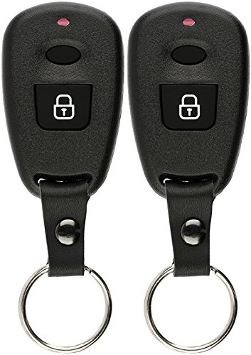 KeylessOption Keyless Entry Remote Car Key Fob Clicker Replacement for Hyundai OSLOKA-510T Elantra Santa Fe (Pack of 2)