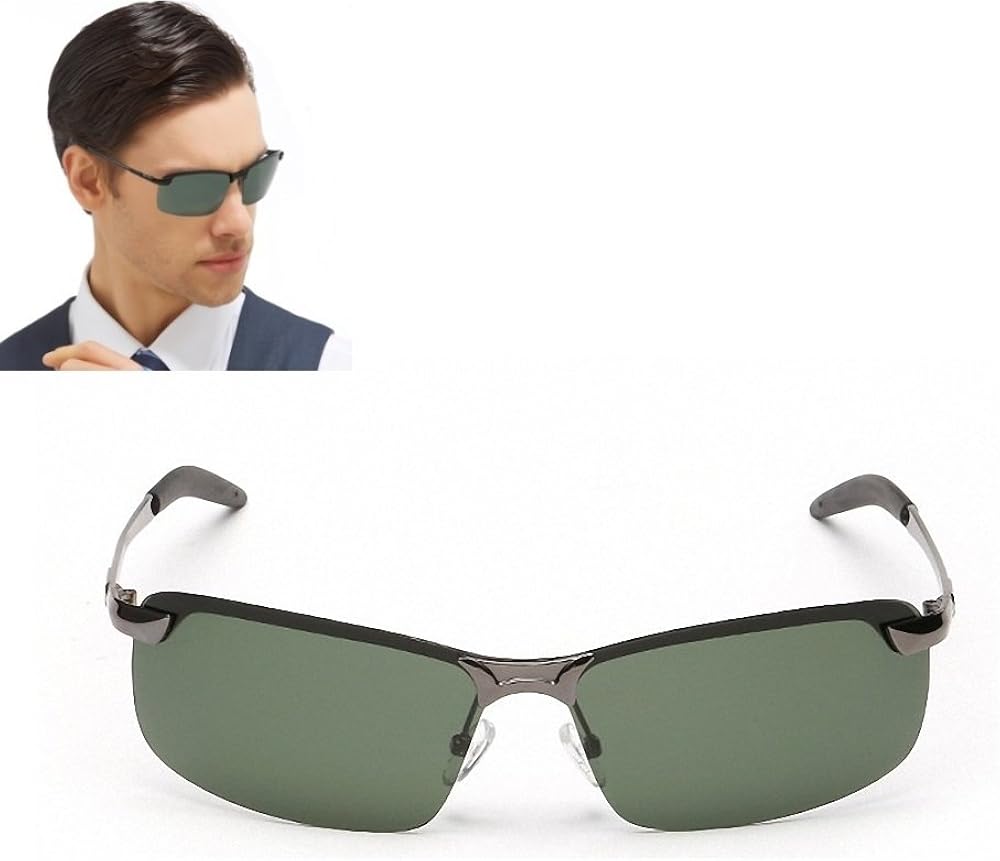 Amazon Co Jp ロンドン屋軍需工場レベル サングラス メンズ プロ偏光 アンチグレア 車 運転釣り レンズ Uv400 紫外線カット ダックグリーン 服 ファッション小物