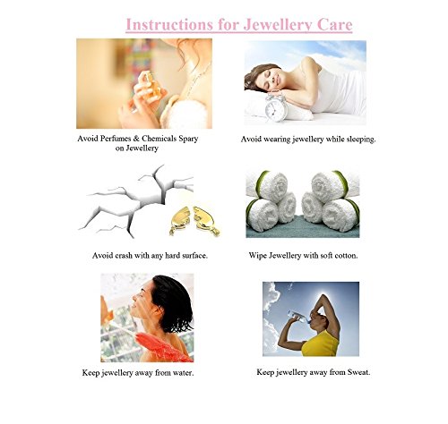 sempre of london white pearl sleek neckalce set for women