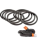 MISSION AUTOMOTIVE 8-Pack of RV Sewer Hose Replacement Gaskets - Equivalent to 39834 - Rubber Seal Fittings Compatible with Camco RhinoFLEX/Revolution/Easy-Slip