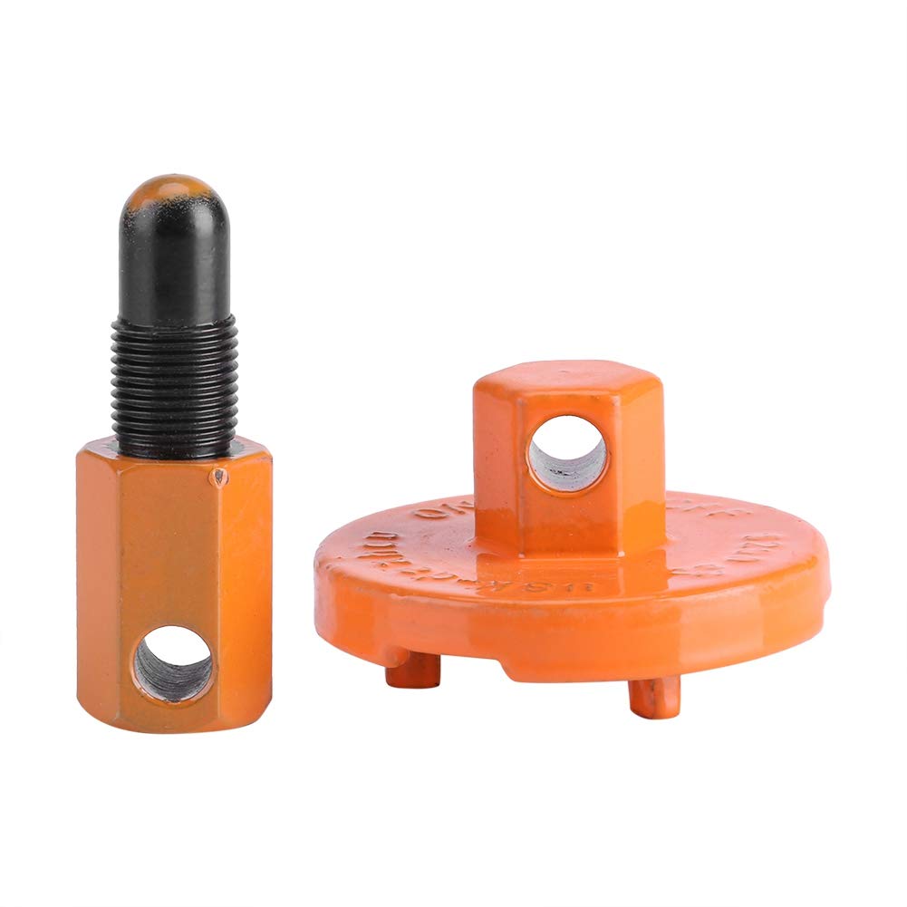 Universal Piston Stop & Clutch Removal Tool for Chainsaw, Flywheel Disassembly Tool Fits Echo 45 52 58 2-Cycle Engines, Professional Clutch Dismount Expander Set