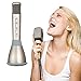 Tagital Wireless Bluetooth Karaoke Microphone, with Built in Speaker- Handheld, Portable KTV Player for Singing Anytime Anywhere for iPhone, Android Phones and Tablet (Pink)
