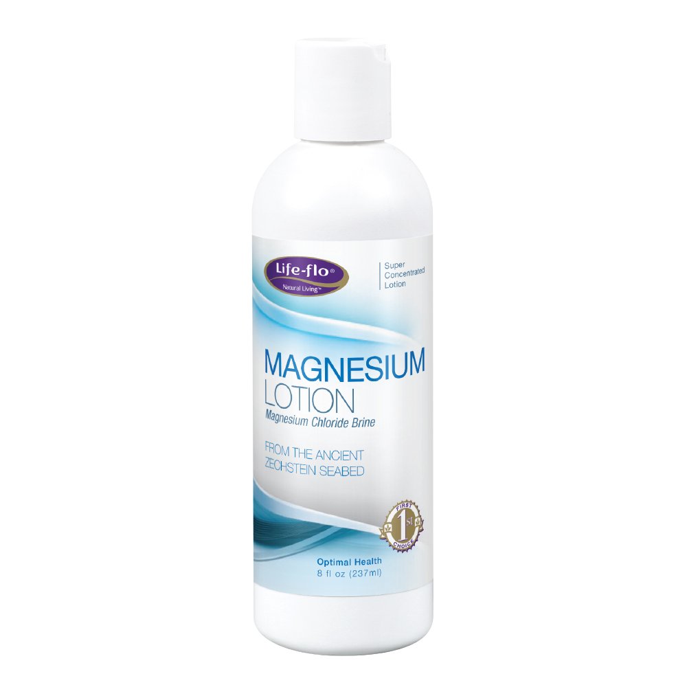 LifeFlo Magnesium Lotion Magnesium Chloride Supplement Sourced from