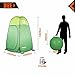 KingCamp Shower Tent for Camping, Pop Up Portable Privacy Tent Shelter with Carry Bag, Dressing Changing Privy Tent for Outdoor Shower Fishing Bathing Toilet Beach Park, Green, 47x47x75 in