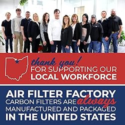 2-Pack Air Filter Factory Replacement for GE