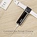 ROMOSS Apple Watch Charger, 3250mAh Portable Charger for All Apple Watch Series, Dual Port 2A Output for iPhone X/8 Plus/8/7Plus/7/6 Plus/6S and more USB devices-Black (Apple Watch Cable Not Included)