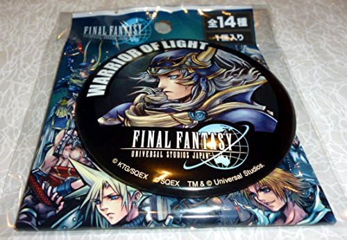 Amazon Usj ファイナルファンタジー コレクタブル缶バッチ クールジャパン18 Ff 缶バッジ ウォーリア オブ ライト 光の戦士 アニメ 萌えグッズ 通販