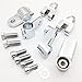 1.25'' engine guards FootPeg Mounts Clamp For Harley Replacement Chrome