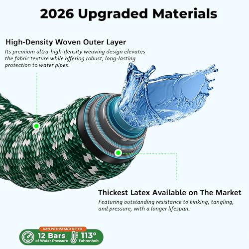 Expandable Garden Hose 50 ft with 10 Function Spray Nozzle, Flexible, Kink photo 10