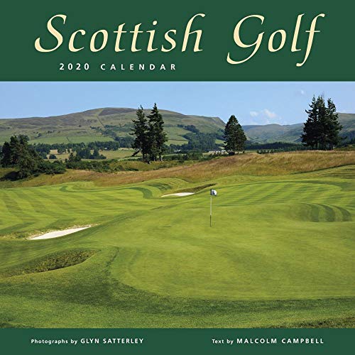 2020 Scottish Golf - Scotland Calendar by Colin Baxter