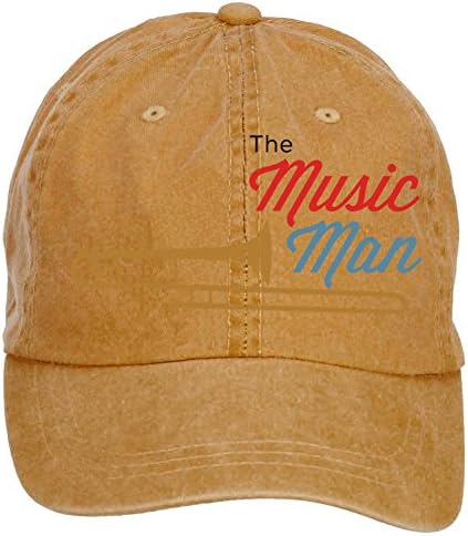 yonghui77 Unisex Music Man Logo Baseball Cap Hats