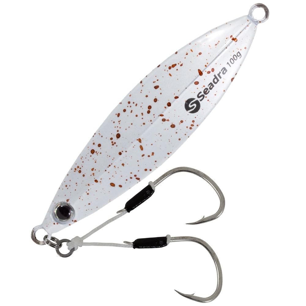Seadra Aqua-Drop Slow Jig (White Squid, 200gm)