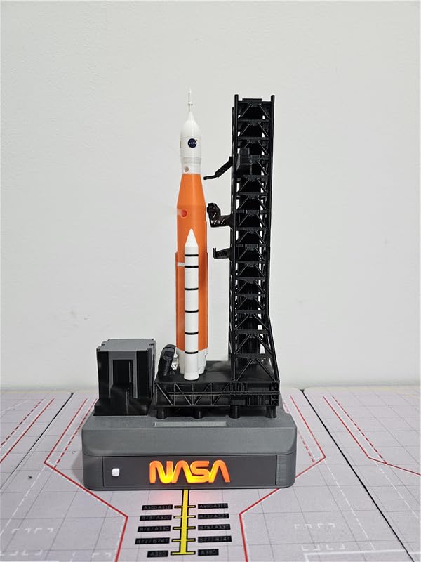 CYBERTOFU 1:400 NASA Artemis SLS Orion Launch Tower Set Rocket Model with Humidifier