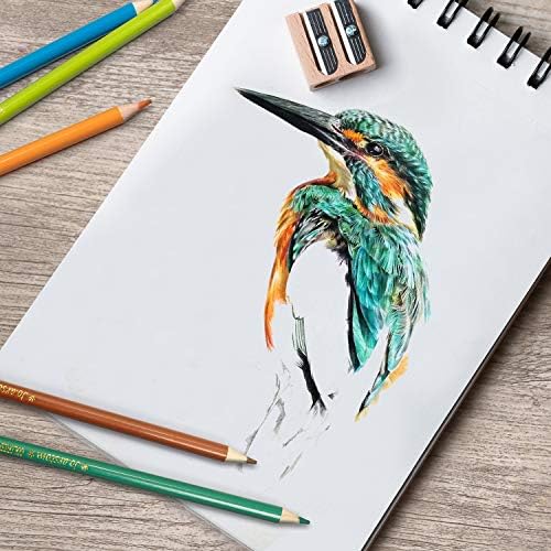 Box of colored pencils in various vibrant shades.