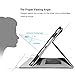 iPad Air 2 Case, Cambond Ultra Slim/Light Weight Sleep Awake/Smart Stand Case Cover with Card Slots and Stylus Holder, Protective Premium PU Leather Cover Case for Apple iPad Air 2 (Black)