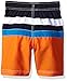 Nautica Boys' Two Piece Rashguard Set with Colorblock and Artwork