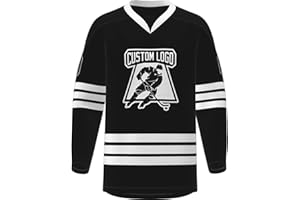 Custom Hockey Jersey Practice Jerseys Stitched/Printed Name Number,Personanlized Sports Uniform for Men/Youth/Women
