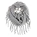 EUBUY Fashionable Autumn Winter Kids Toddler Knit Warmer Tassels Neck Scarf Circle Loop Round Scarves Shawl(Gray)