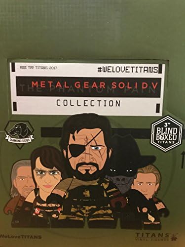 Metal Gear Solid TITANS: The Phantom Pain Collection Display 20 Blind Boxes