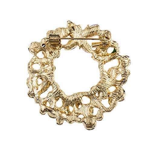 image for daffodilblob Sparkly Gorgeous Christmas Brooch - Women Jewelry Lapel B