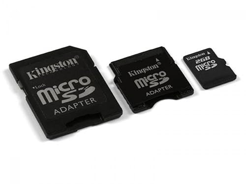 Kingston GB microSD Flash Memory Card with SD and miniSD